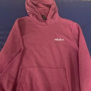 Large Purple Adidas oversized hoodie